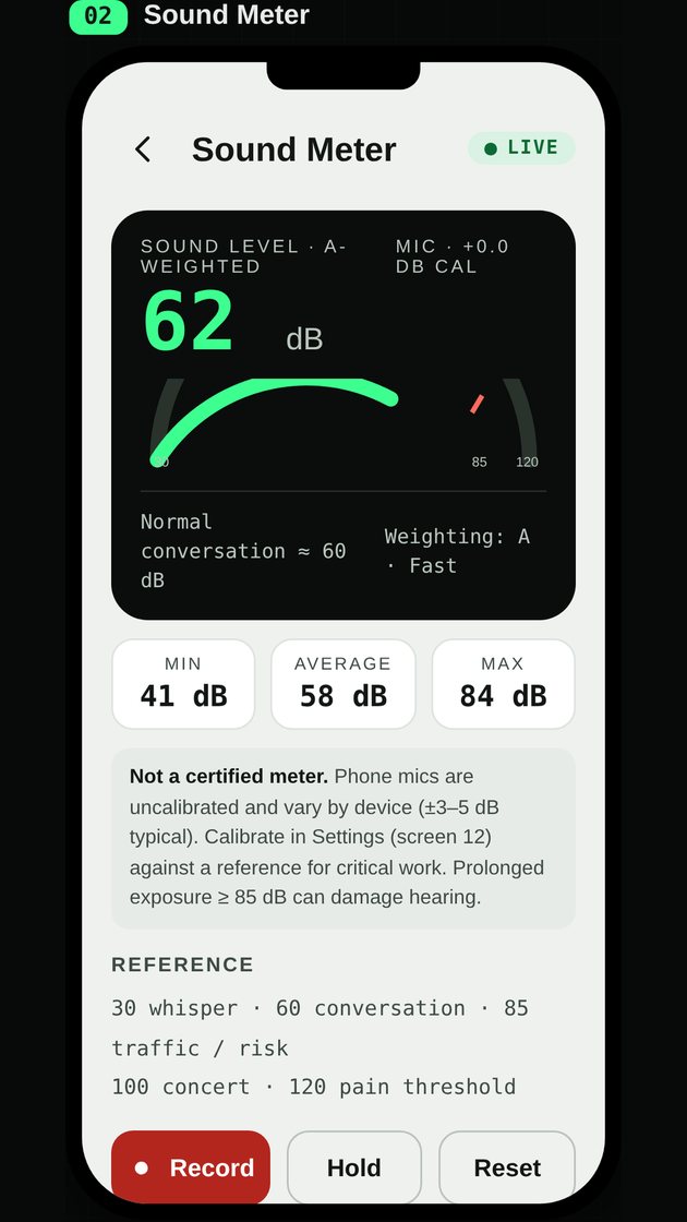 Pocket Sense screenshot 2